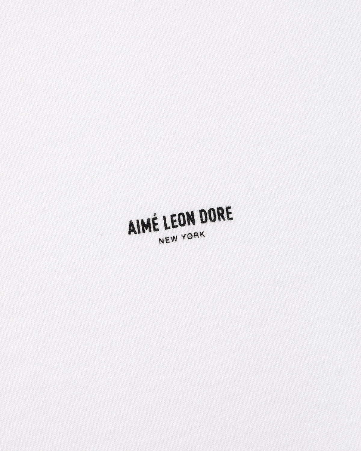 Aimé Leon Dore Bright white Micro Logo Tee Clothing