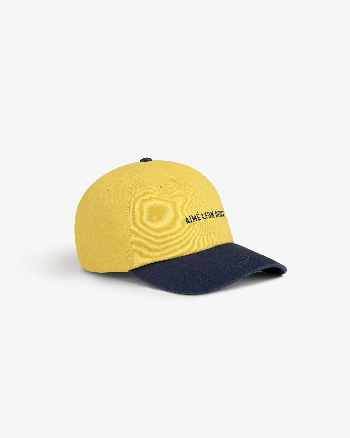 Aimé Leon Dore Cornsilk Pigment Dyed Logo Hat Headwear