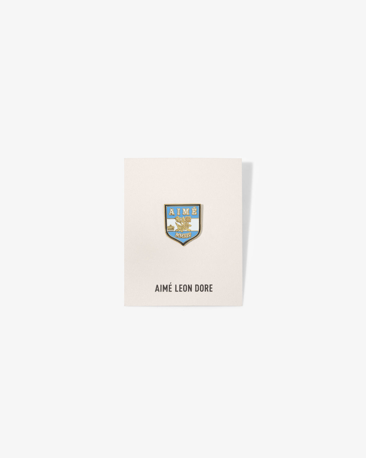 Aimé Leon Dore Crest shield Graphic Pin Accessories