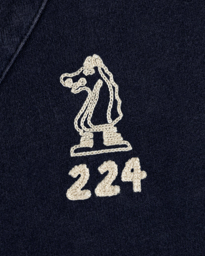 Aimé Leon Dore Navy blazer Mulberry Chainstitch Baseball Jersey Clothing