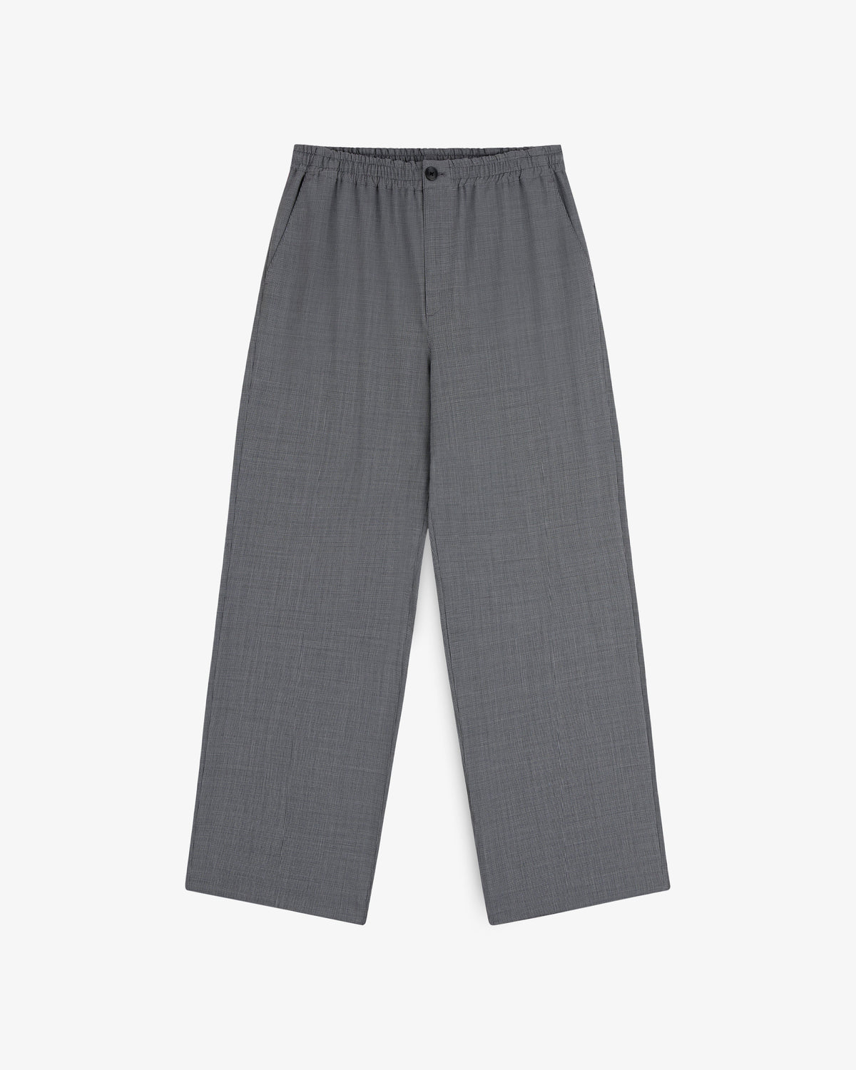 Aimé Leon Dore Grey houndstooth Houndstooth Elasticated Waist Trouser Clothing
