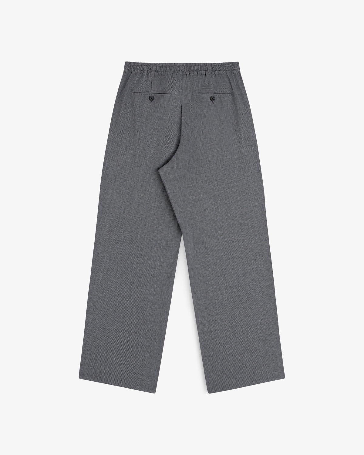 Aimé Leon Dore Grey houndstooth Houndstooth Elasticated Waist Trouser Clothing