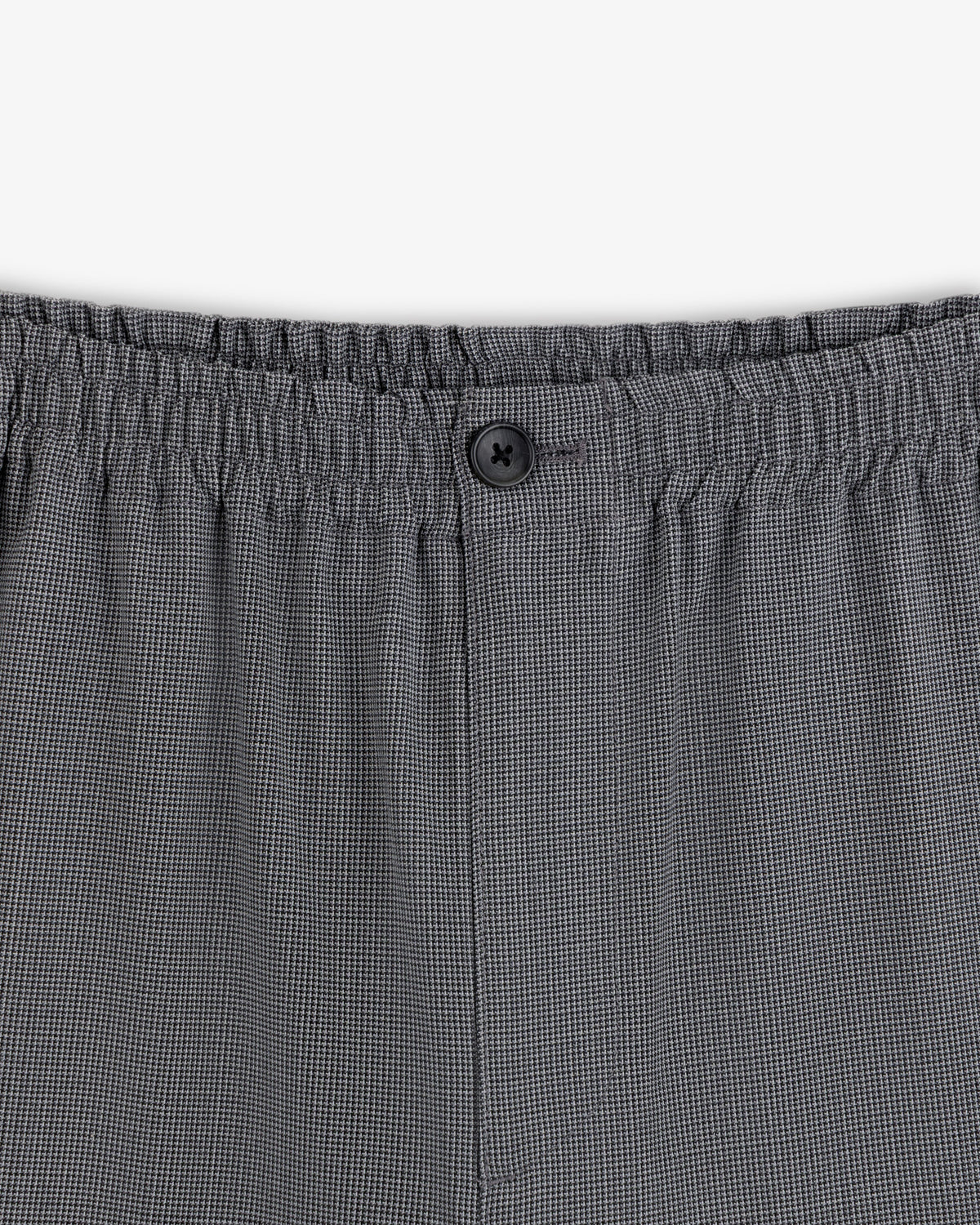 Aimé Leon Dore Grey houndstooth Houndstooth Elasticated Waist Trouser Clothing
