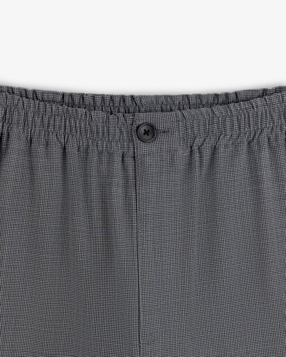 Aimé Leon Dore Grey houndstooth Houndstooth Elasticated Waist Trouser Clothing