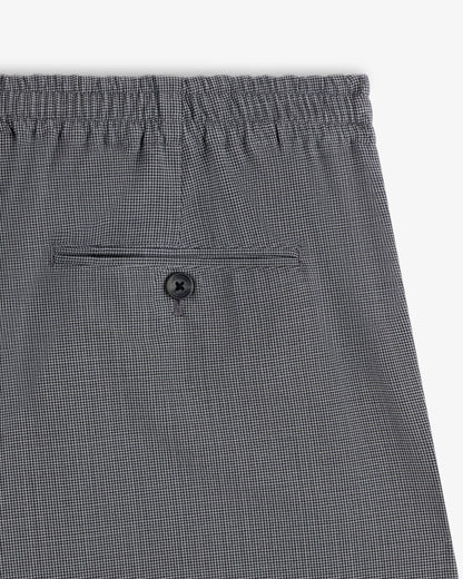 Aimé Leon Dore Grey houndstooth Houndstooth Elasticated Waist Trouser Clothing