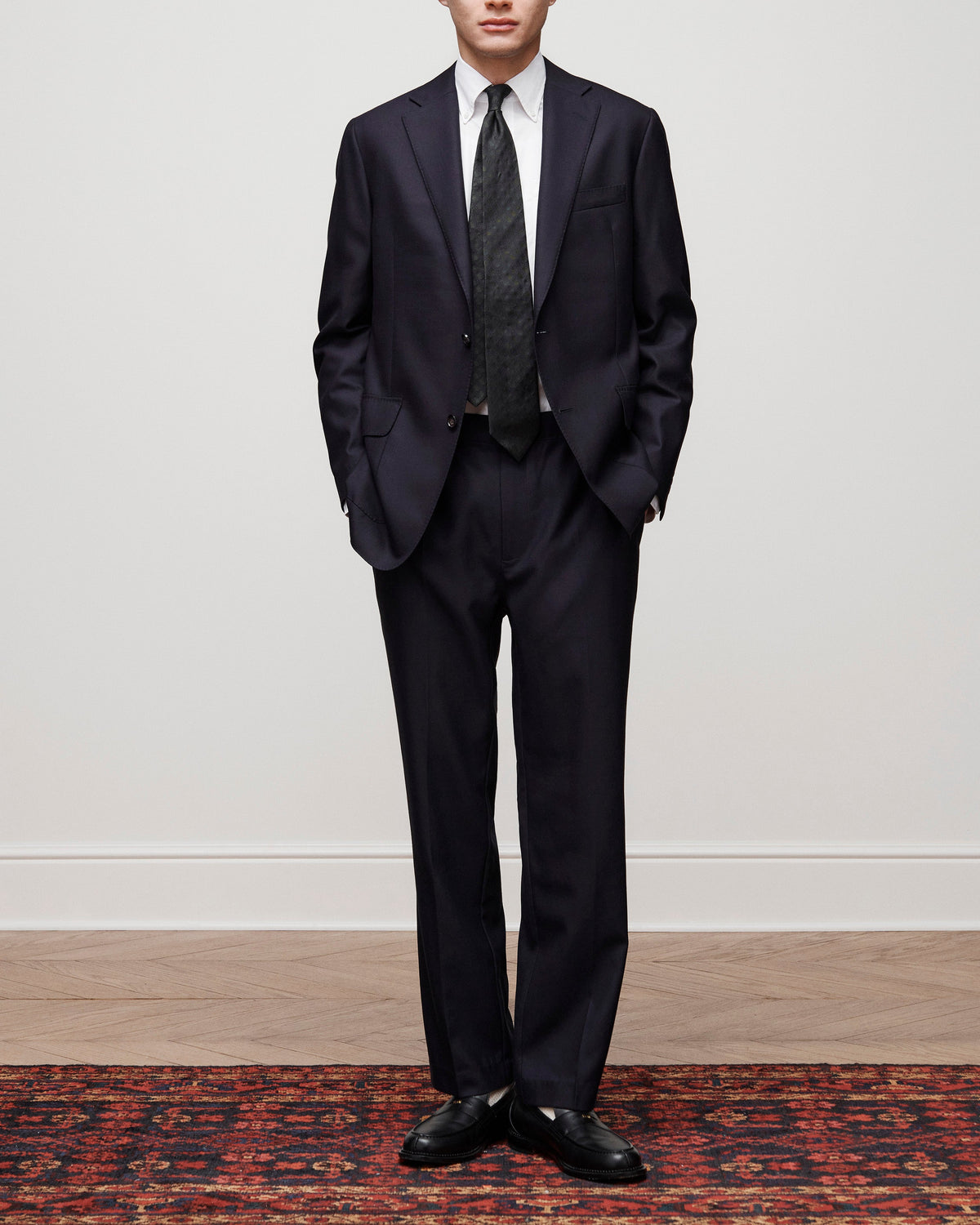 Aimé Leon Dore Evening blue Tropical Wool Suit Jacket Clothing