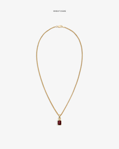 Aimé Leon Dore Evening blue 14Kt Gold Crest Gemstone Pendant Jewelry