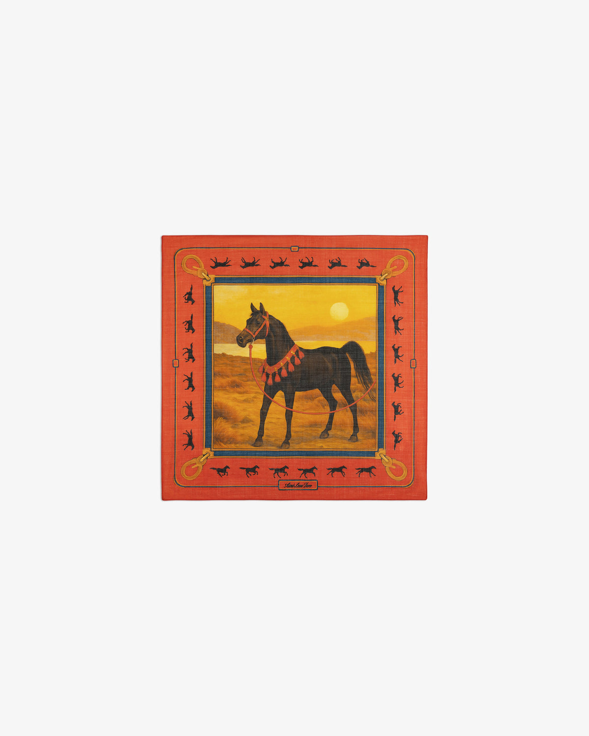 Aimé Leon Dore Evening blue Bayard Silk Bandana Accessories