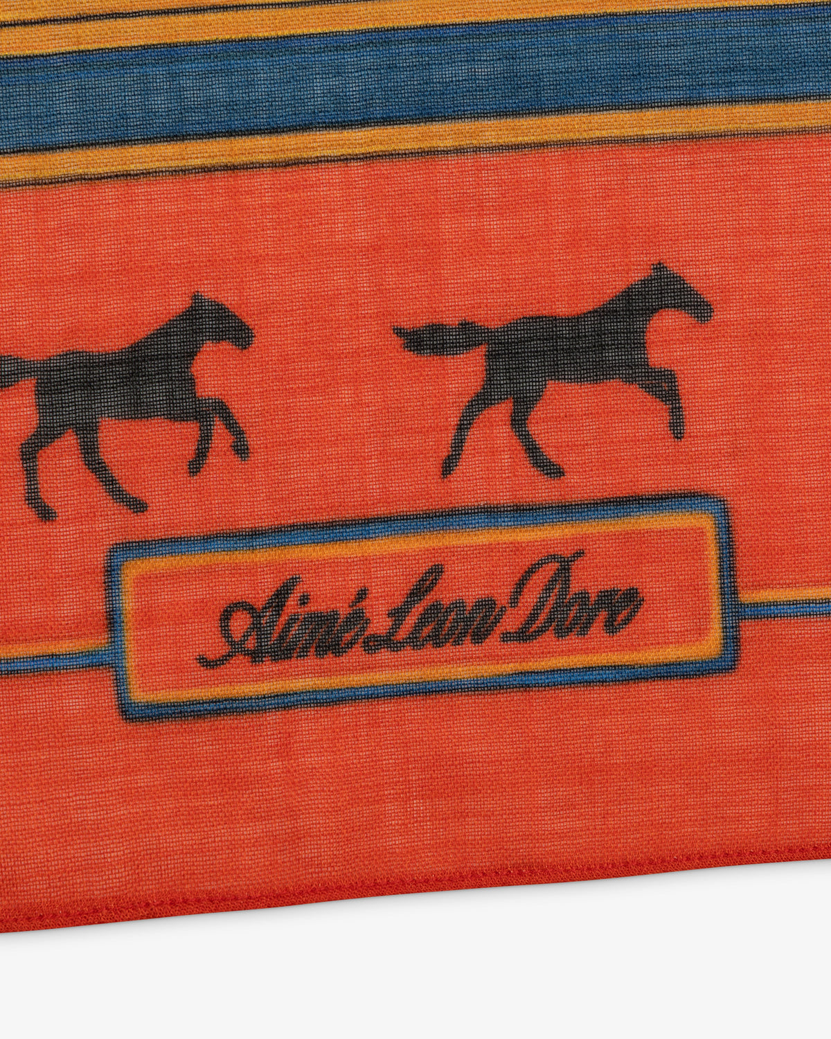 Aimé Leon Dore Evening blue Bayard Silk Bandana Accessories