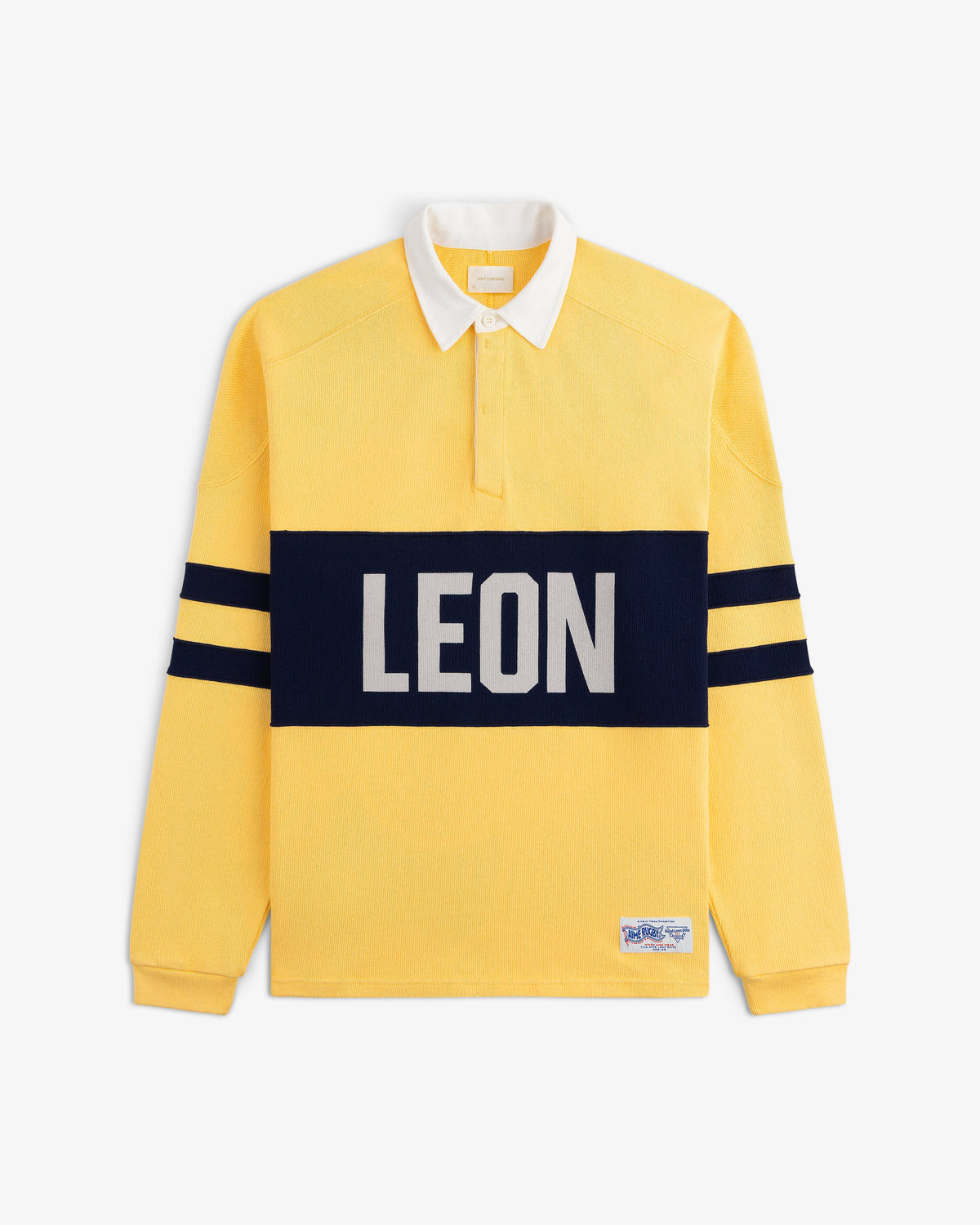 Aimé Leon Dore Cornsilk Leon Dore Collegiate Rugby Clothing