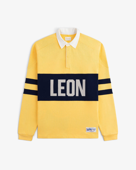Aimé Leon Dore Cornsilk Leon Dore Collegiate Rugby Clothing