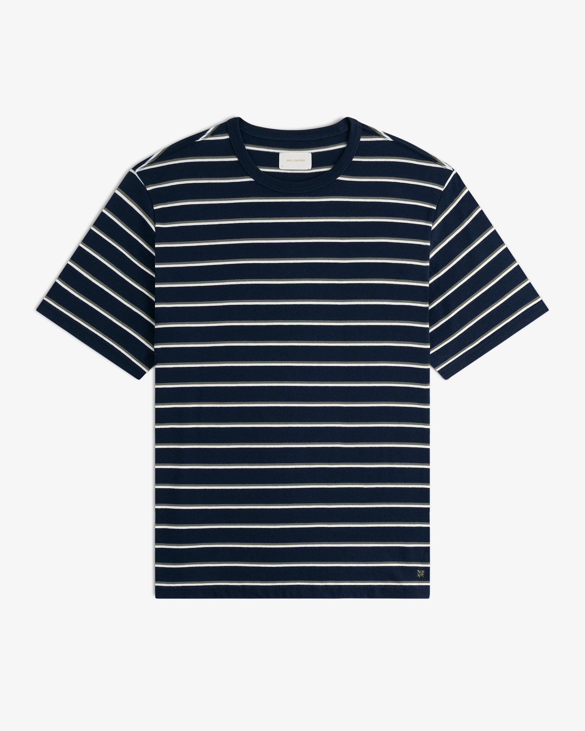 Aimé Leon Dore Navy blazer Yarn Dyed Striped Tee Clothing