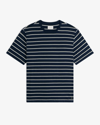 Aimé Leon Dore Navy blazer Yarn Dyed Striped Tee Clothing