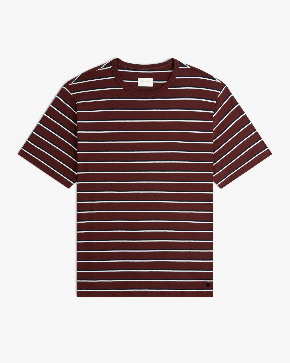 Aimé Leon Dore Chocolate truffle Yarn Dyed Striped Tee Clothing