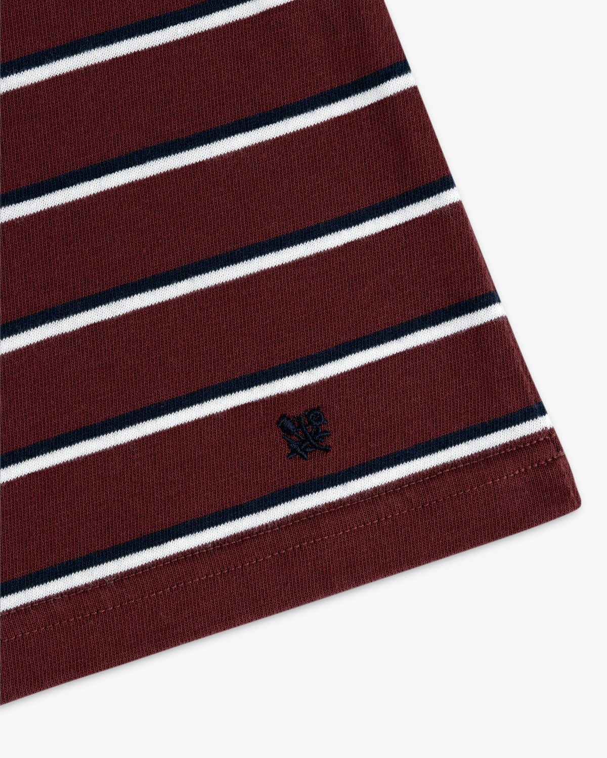 Aimé Leon Dore Chocolate truffle Yarn Dyed Striped Tee Clothing
