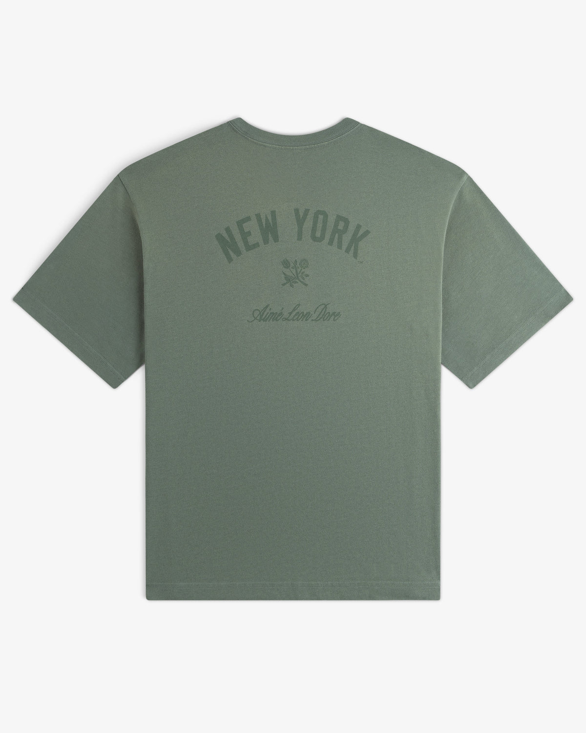 Aimé Leon Dore Laurel wreath Yankees Washed Logo Tee Clothing