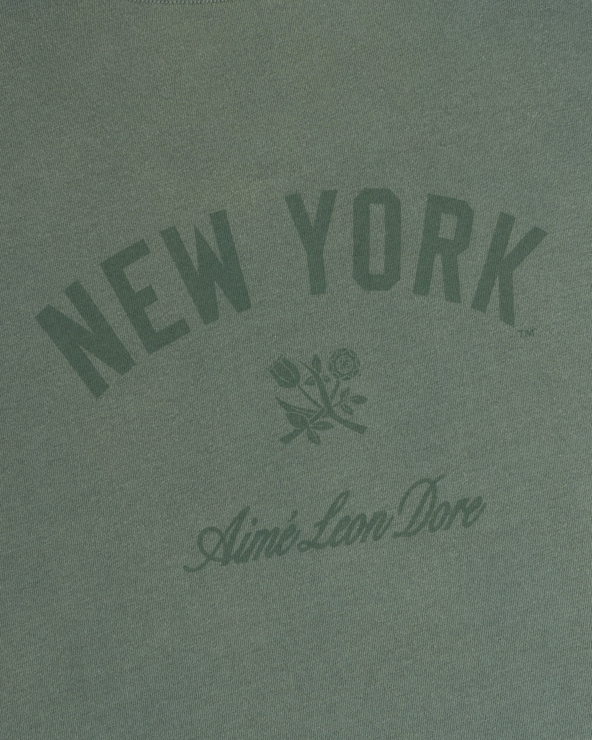 Aimé Leon Dore Laurel wreath Yankees Washed Logo Tee Clothing