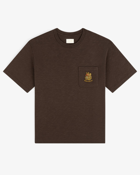 Aimé Leon Dore Coffee bean Saint George Slub Pocket Tee Clothing