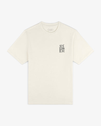 Aimé Leon Dore Pristine Stacked Logo Slub Tee Clothing