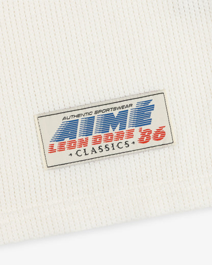 Aimé Leon Dore Coconut milk Long-Sleeve Mesh Football Tee Clothing