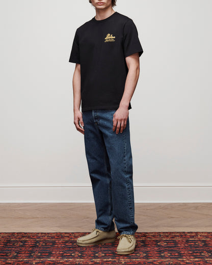 Aimé Leon Dore Jet black Unisphere Tee Clothing