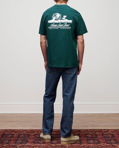 Aimé Leon Dore Botanical green Unisphere Tee Clothing