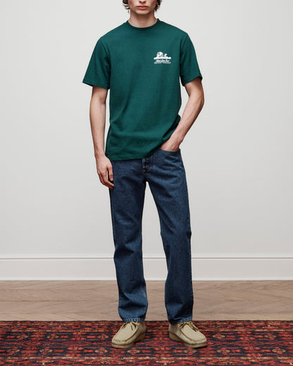 Aimé Leon Dore Botanical green Unisphere Tee Clothing