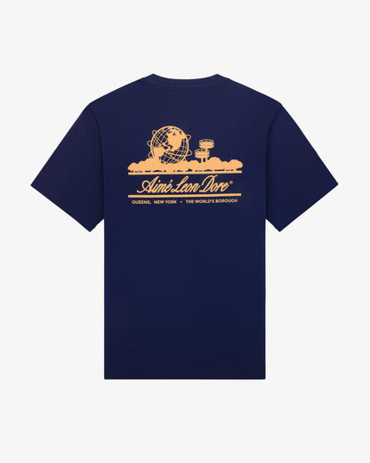 Aimé Leon Dore Evening blue Unisphere Tee Clothing