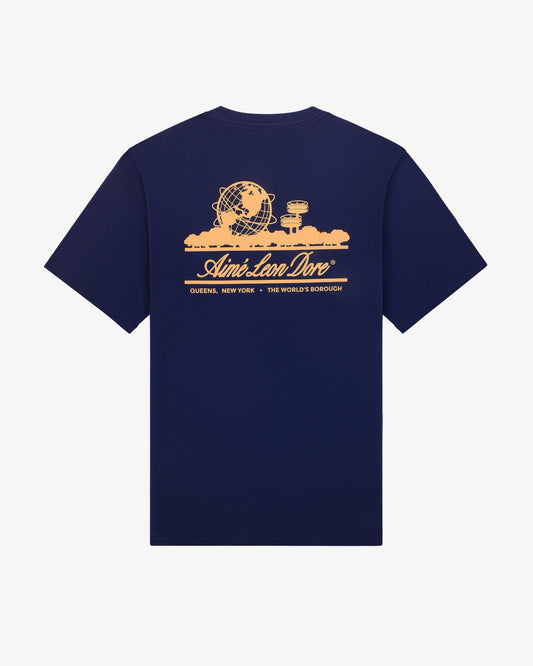 Aimé Leon Dore Evening blue Unisphere Tee Clothing