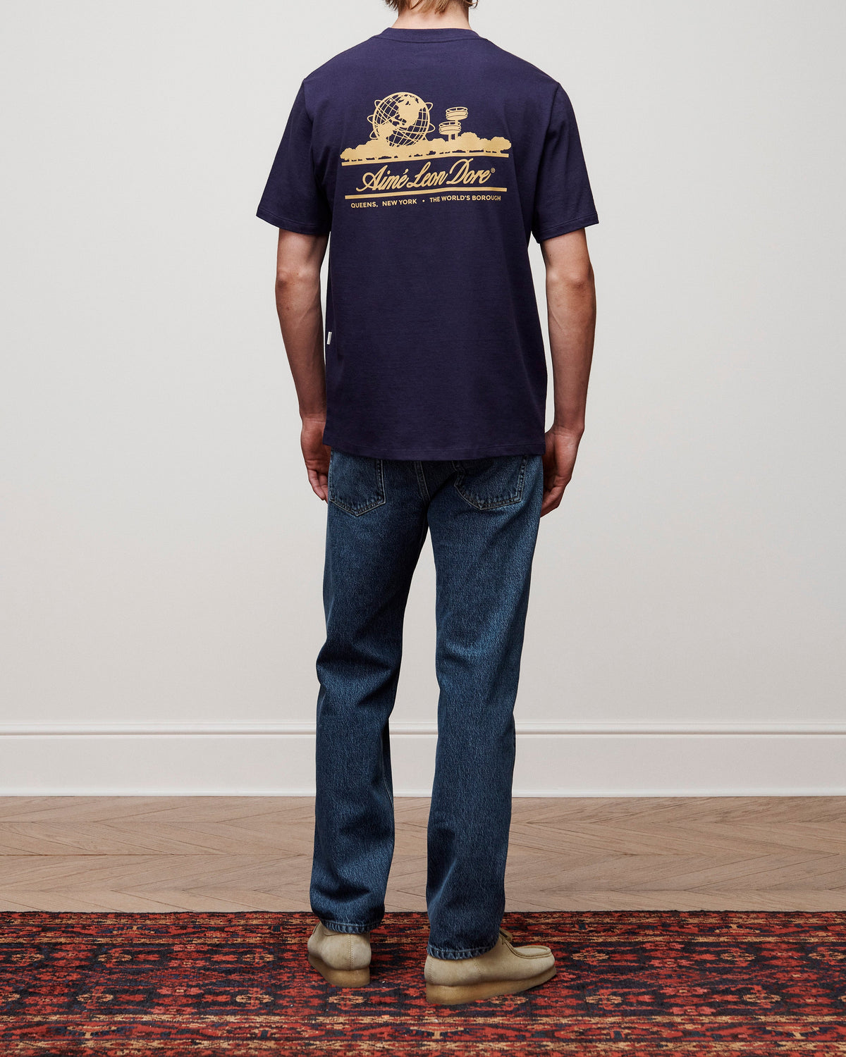 Aimé Leon Dore Evening blue Unisphere Tee Clothing