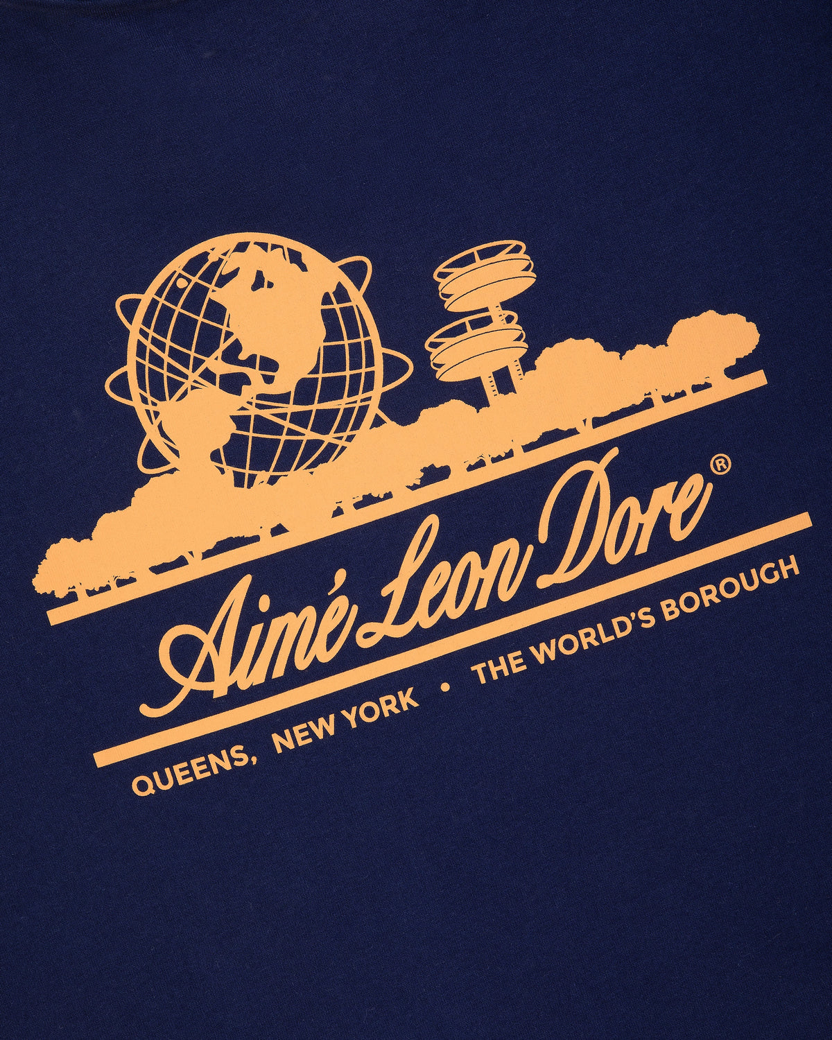 Aimé Leon Dore Evening blue Unisphere Tee Clothing
