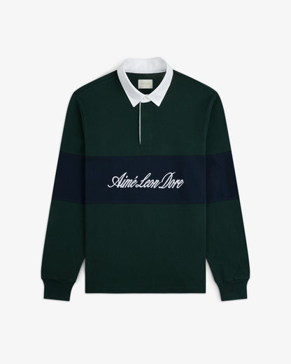 Aimé Leon Dore Pine grove Script Paneled Rugby Clothing