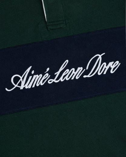 Aimé Leon Dore Pine grove Script Paneled Rugby Clothing