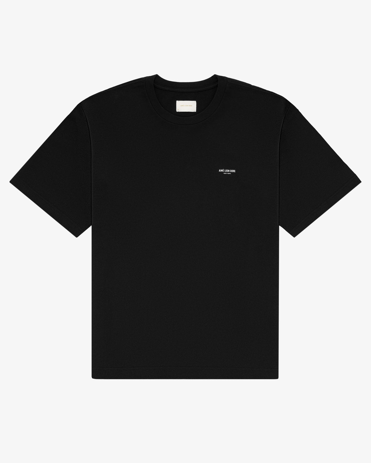 Aimé Leon Dore Jet black Micro Logo Tee Clothing