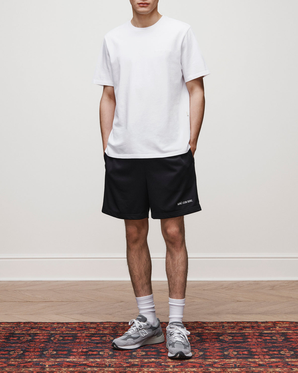Aimé Leon Dore Bright white Tonal Logo Tee Clothing