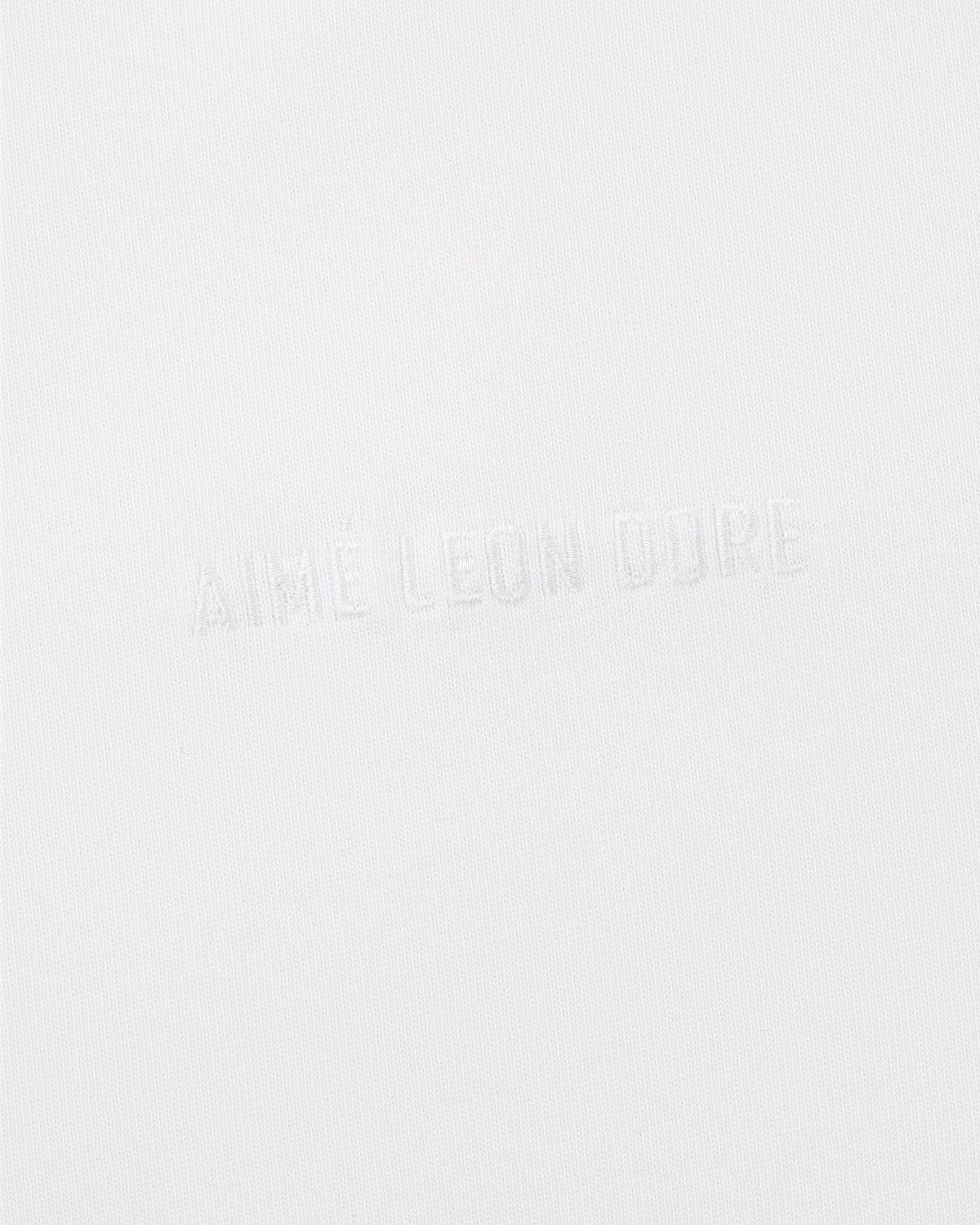 Aimé Leon Dore Bright white Tonal Logo Tee Clothing