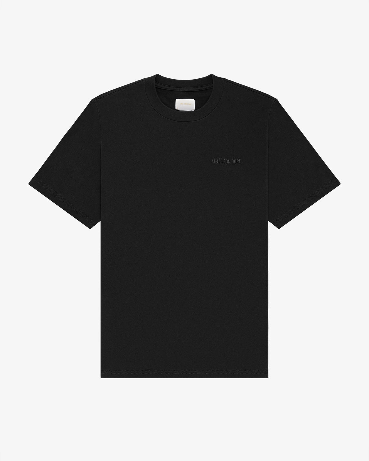 Aimé Leon Dore Jet black Tonal Logo Tee Clothing