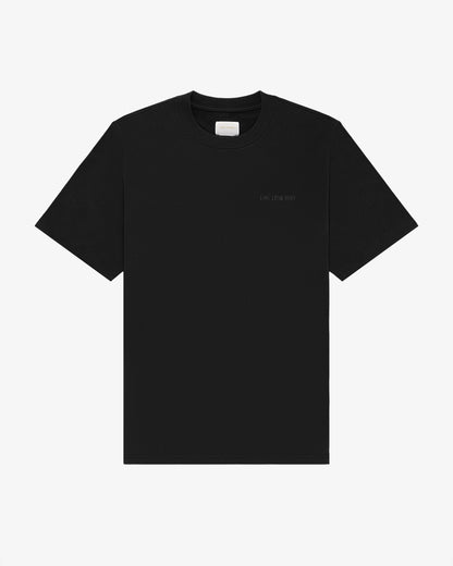 Aimé Leon Dore Jet black Tonal Logo Tee Clothing