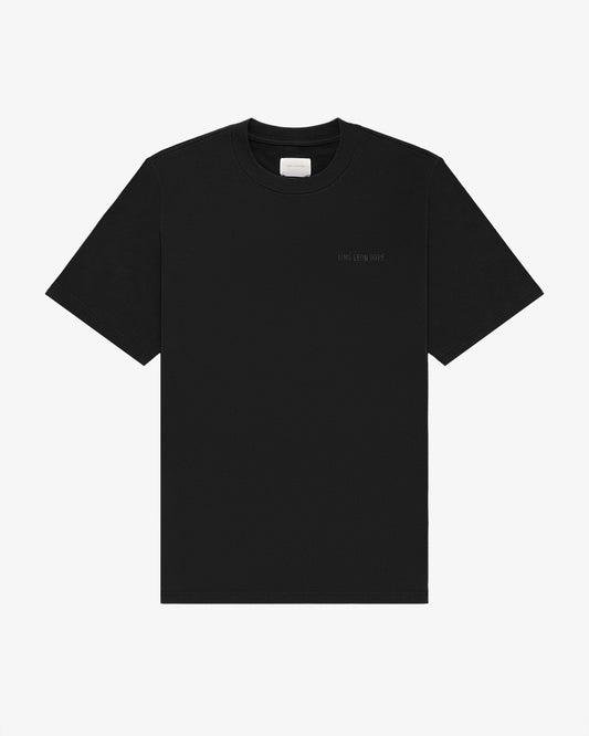 Aimé Leon Dore Jet black Tonal Logo Tee Clothing