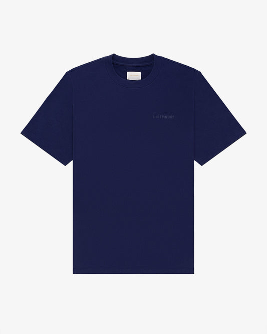 Aimé Leon Dore Evening blue Tonal Logo Tee Clothing