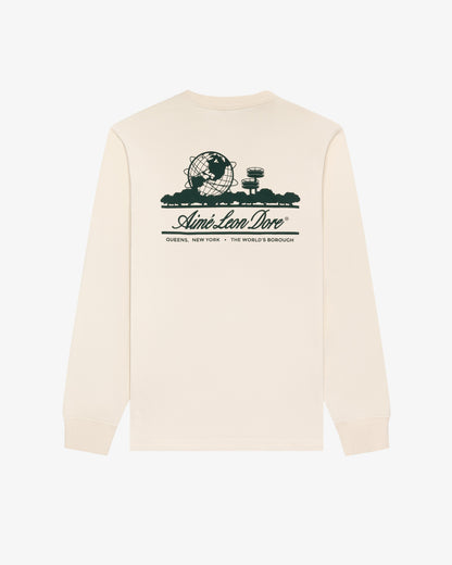 Aimé Leon Dore Pristine Long-Sleeve Unisphere Tee Clothing