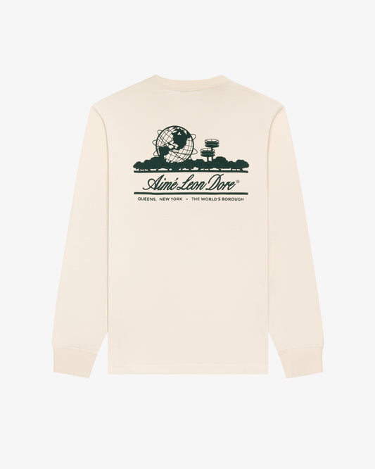 Aimé Leon Dore Pristine Long-Sleeve Unisphere Tee Clothing