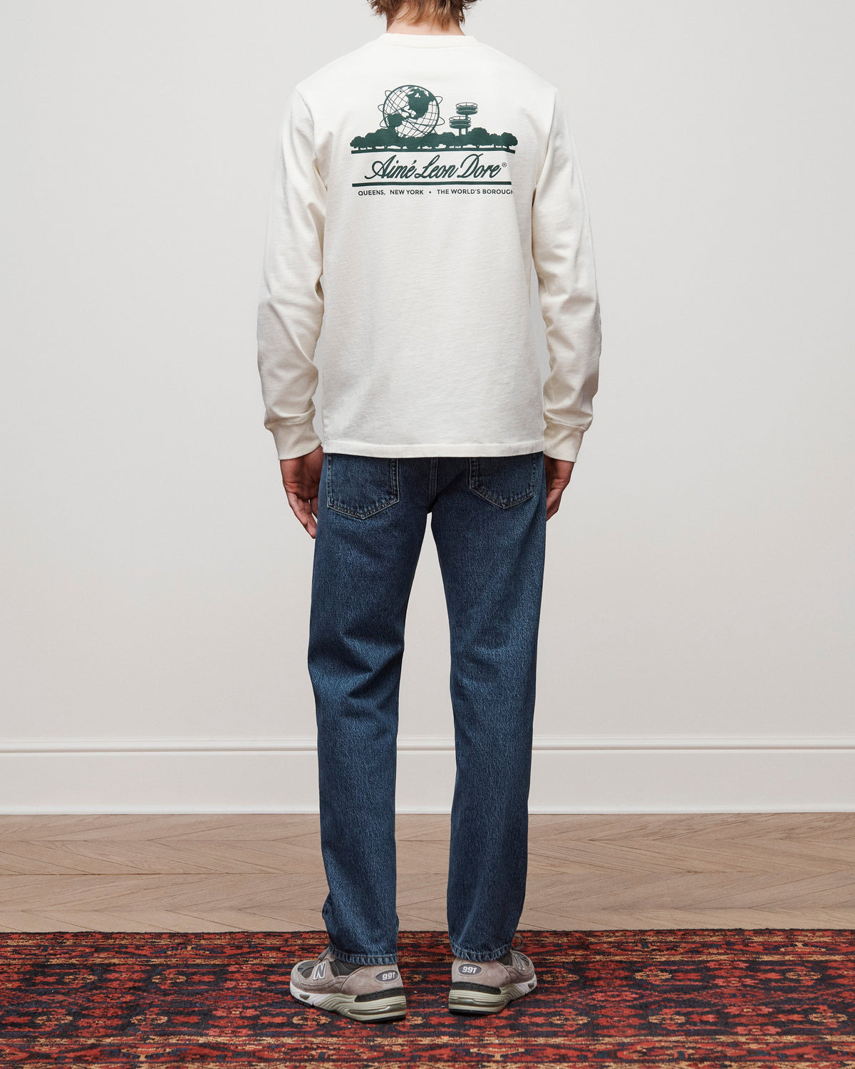 Aimé Leon Dore Pristine Long-Sleeve Unisphere Tee Clothing