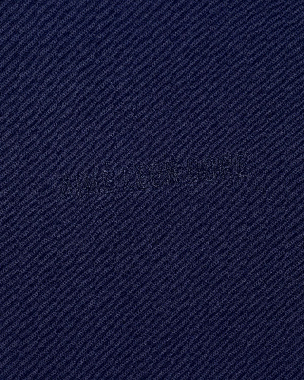 Aimé Leon Dore Evening blue Long-Sleeve Tonal Logo Tee Clothing