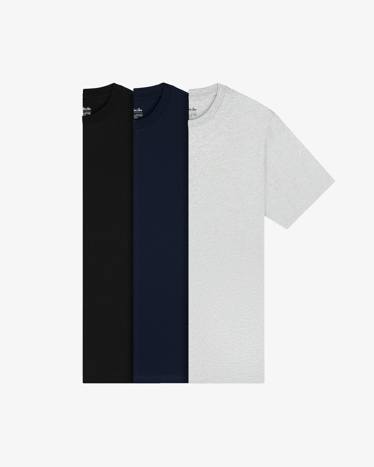 Aimé Leon Dore Black/ heather grey/ navy Multi-Color T-Shirt 3-Pack Clothing
