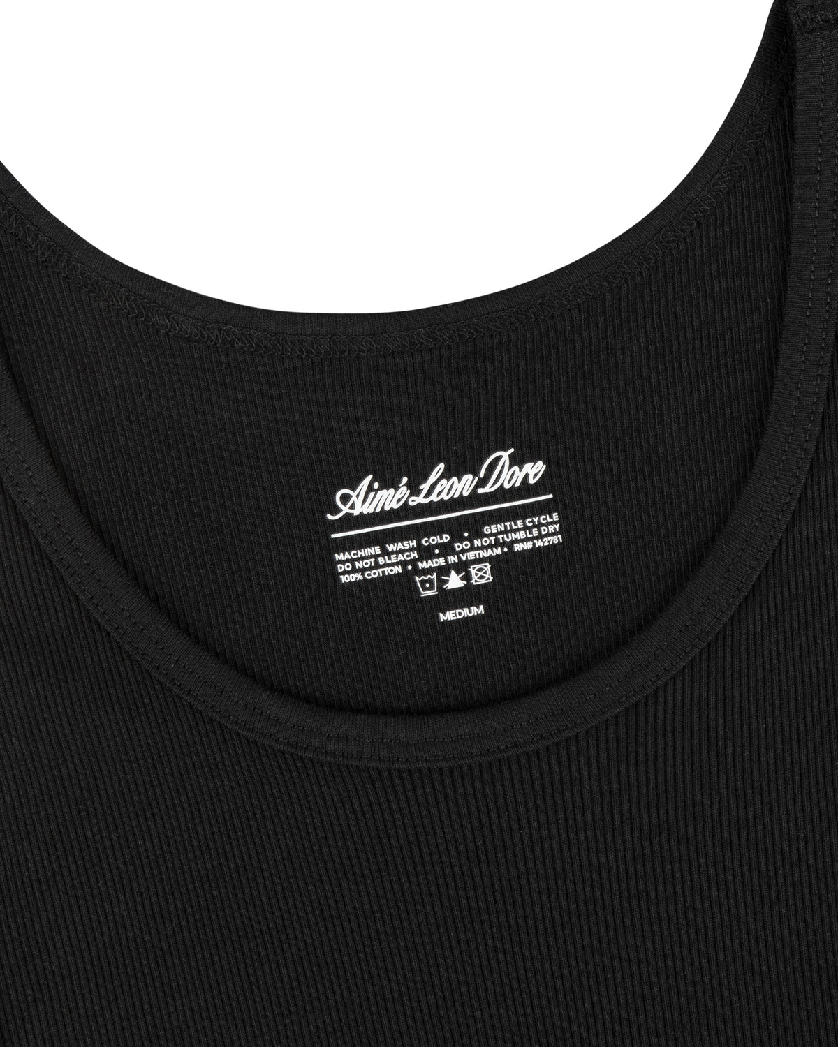 Aimé Leon Dore Black Tank Top 3-Pack Clothing|Accessories