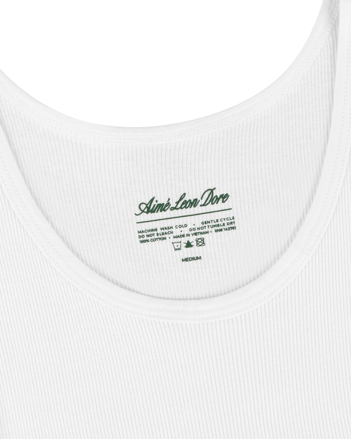 Aimé Leon Dore White Tank Top 3-Pack Clothing|Accessories
