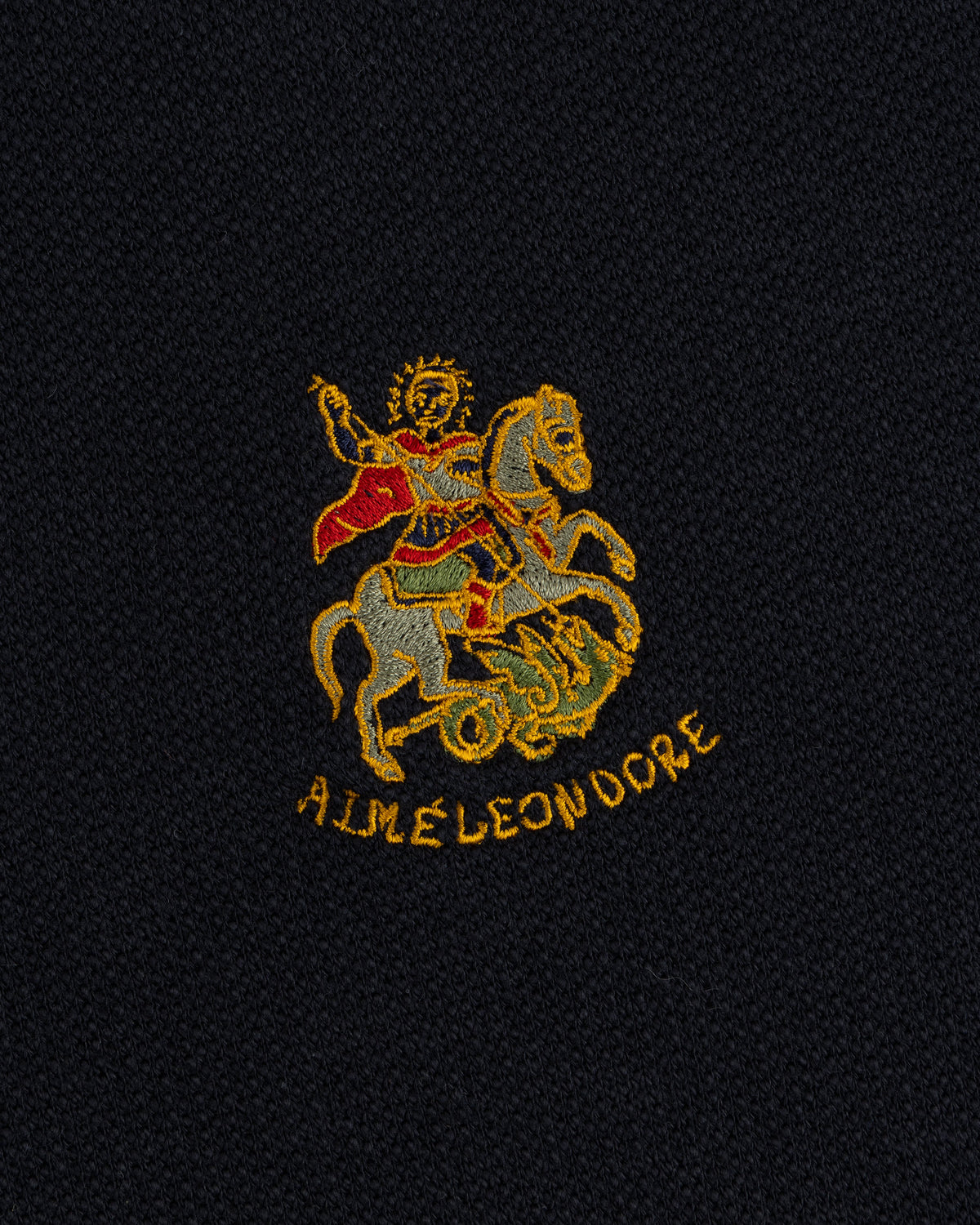Aimé Leon Dore Jet black Saint George Track Jacket Clothing