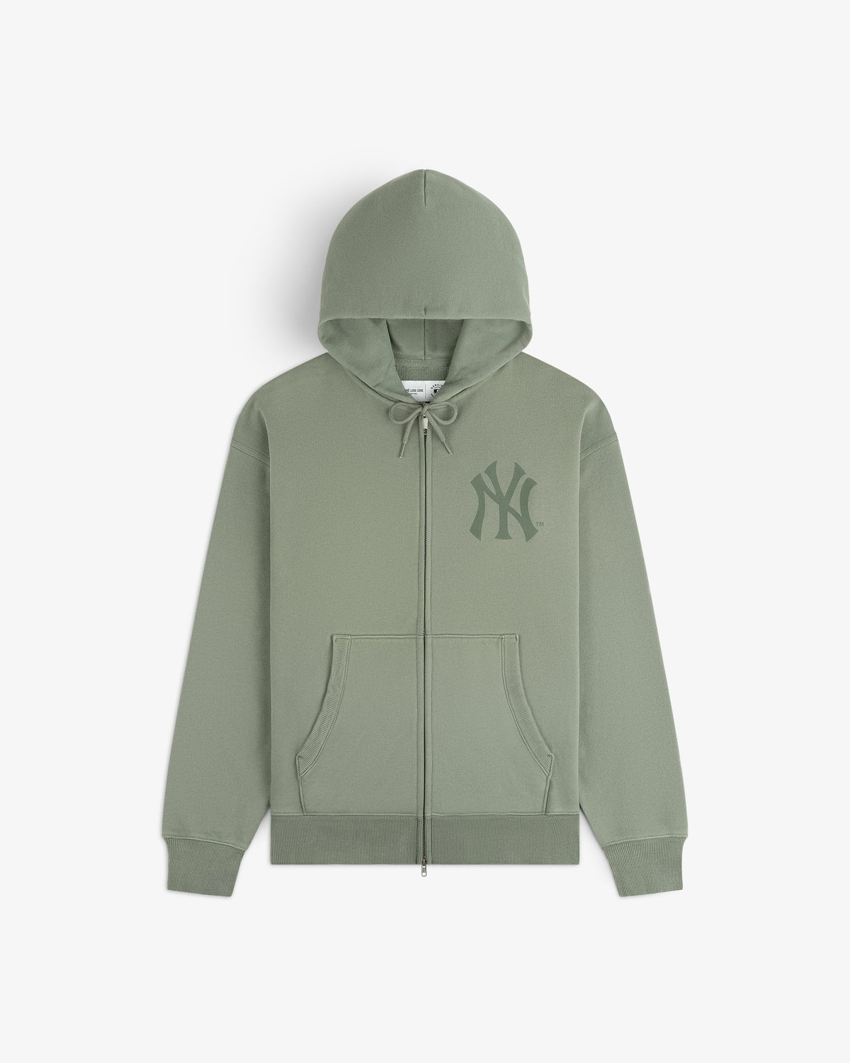 Aimé Leon Dore Laurel wreath Yankees Washed Full-Zip Hoodie Clothing