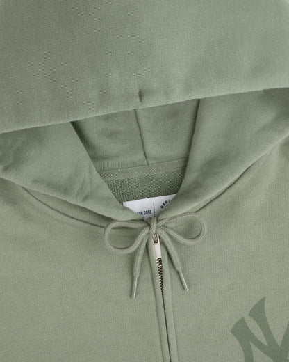 Aimé Leon Dore Laurel wreath Yankees Washed Full-Zip Hoodie Clothing